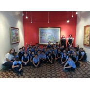 4to. grado visitó el museo del Parque Camba Cuá